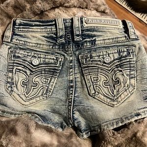 ROCK REVIVAL womens jean shorts